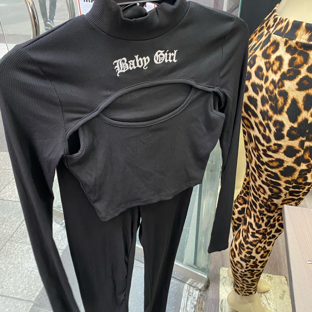 Black baby girl set